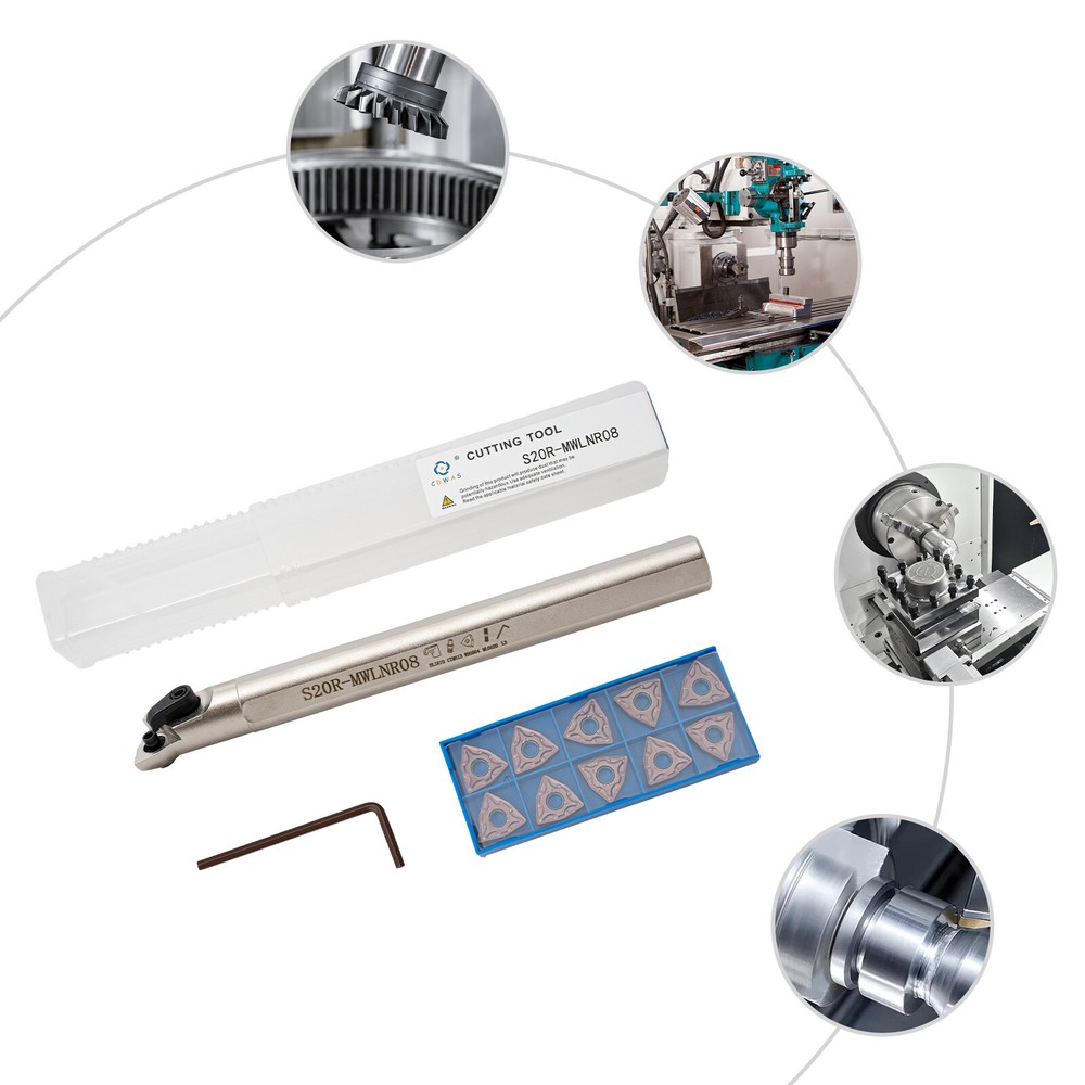 3/4" Lathe Internal Boring Bar Turning Tool Holder w/ Indexable Carbide Insert