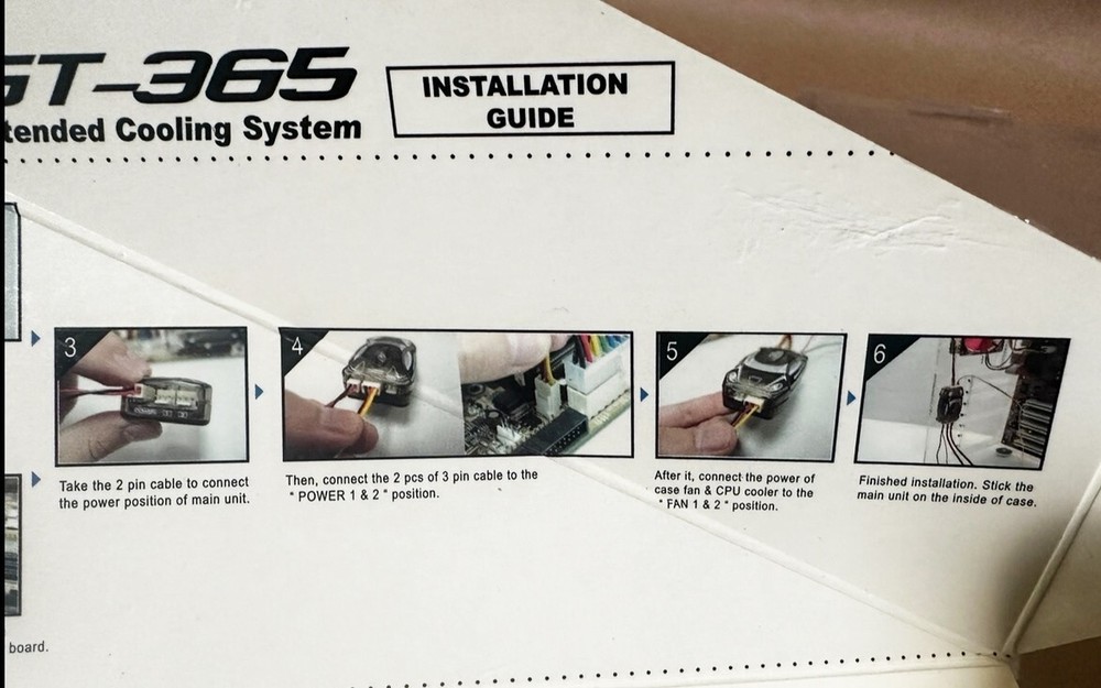 NEW Evercool GT-365 LED Extended System Shutdown PC Cooling Fan Controller