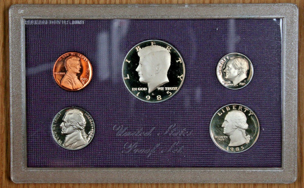 1985 S Proof Set - US Mint - OGP