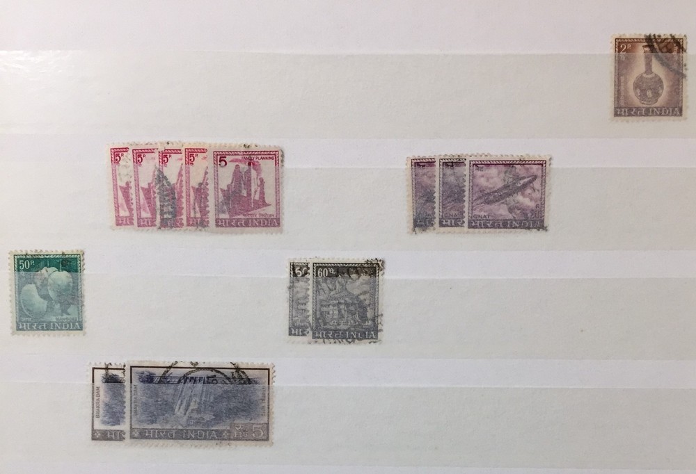 India Postage Used Mixture (Few 100) DA762