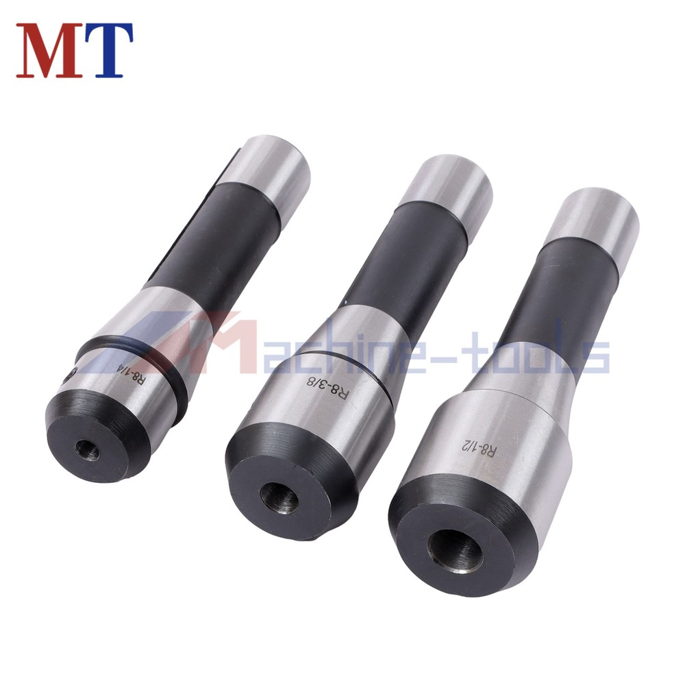 5PC R8 End Mill Holder Set Complete 1/4" to 1" Conversion Kit