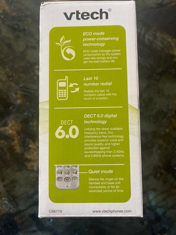 VTech CS6719 Cordless Phone System with Caller ID/Call Waiting