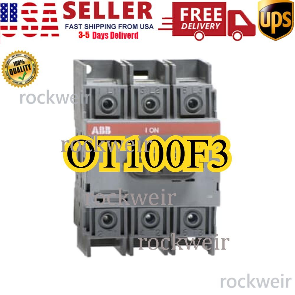 1pc ABB OT100F3 switch disconnector 3P 100A
