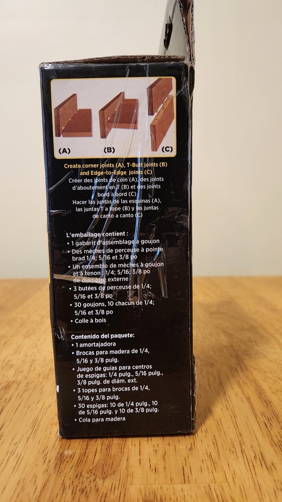 Pro Doweling Jig Kit Woodworking Tool for Dowel Alignment