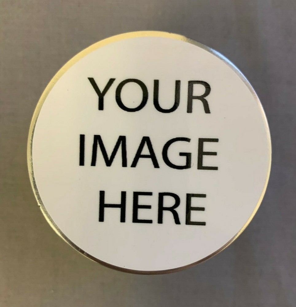 Custom Create Your Own Image  Titanium Herb Grinder 4 Piece Hand Mueller