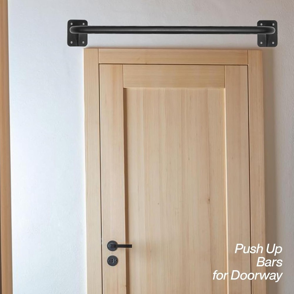 Wall Mounted Doorway Pull Up Bar, Heavy Duty Strength Training Pull-Up Bars