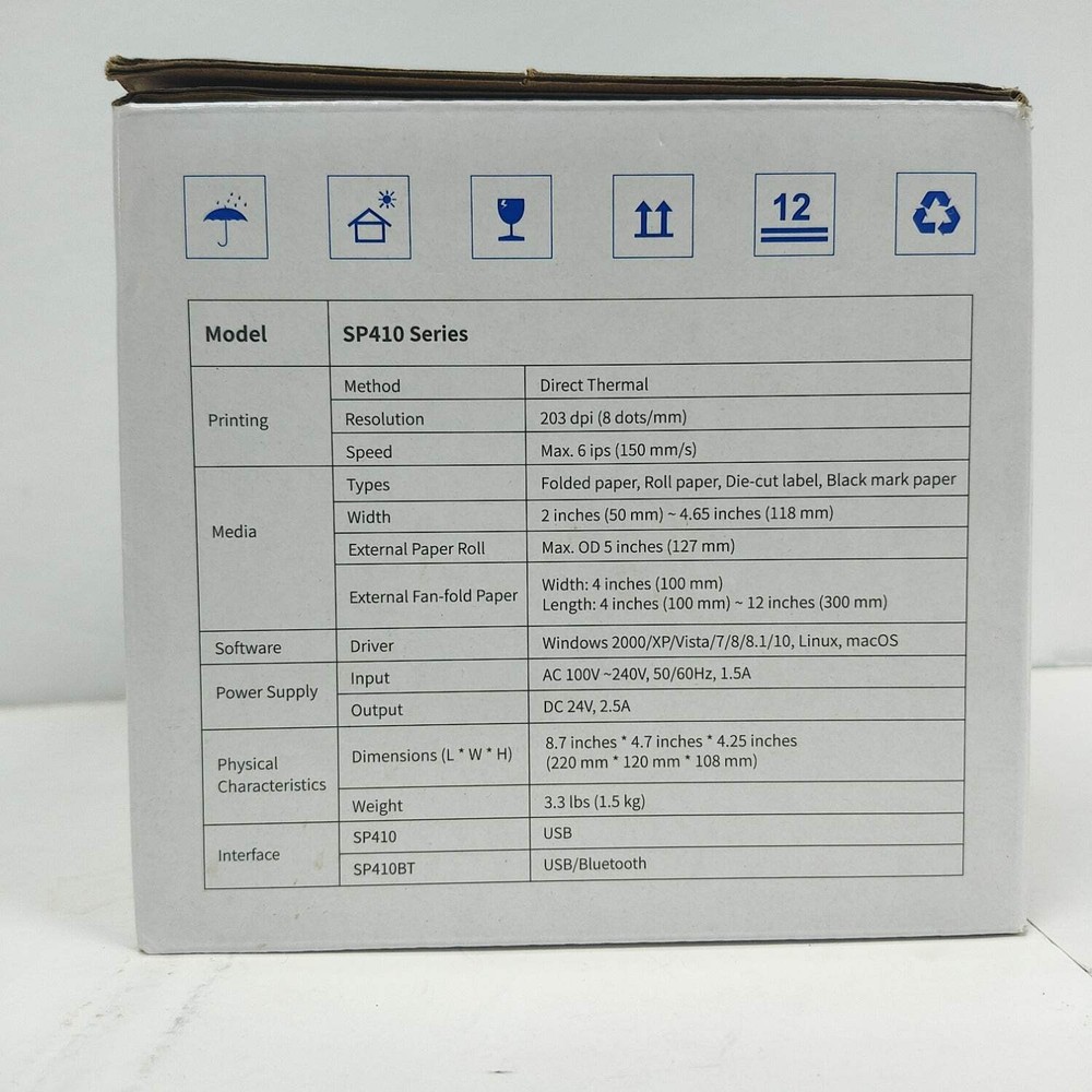 IDPRT SP410 Label Printer SP410