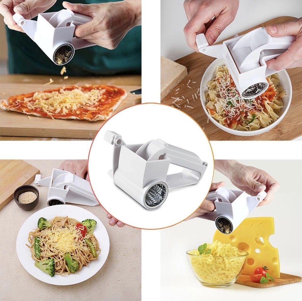Handheld Rotary Cheese Grater—NIB