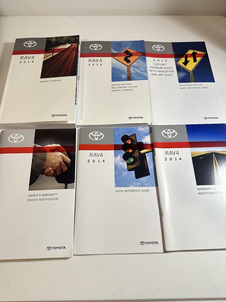 2014 RAV4 Owners Manual Set