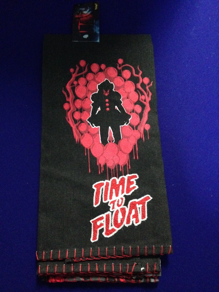 IT PENNYWISE KITCHEN TOWEL SET  New 2021 TIME TO FLOAT