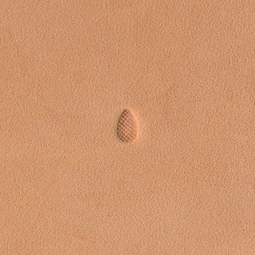 Pear Shader Checked P236 Leather Stamp