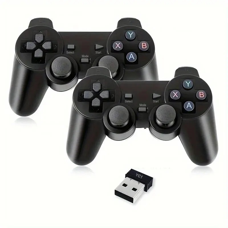 Wireless 2.4G Gamepad Controller USB Joystick for PC Android TV Game Box