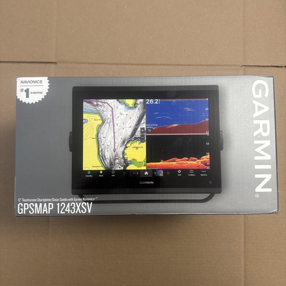 GARMIN GPSMAP 1243XSV Chartplotter/Sonar Combo With Navionics+ (010-02367-61)