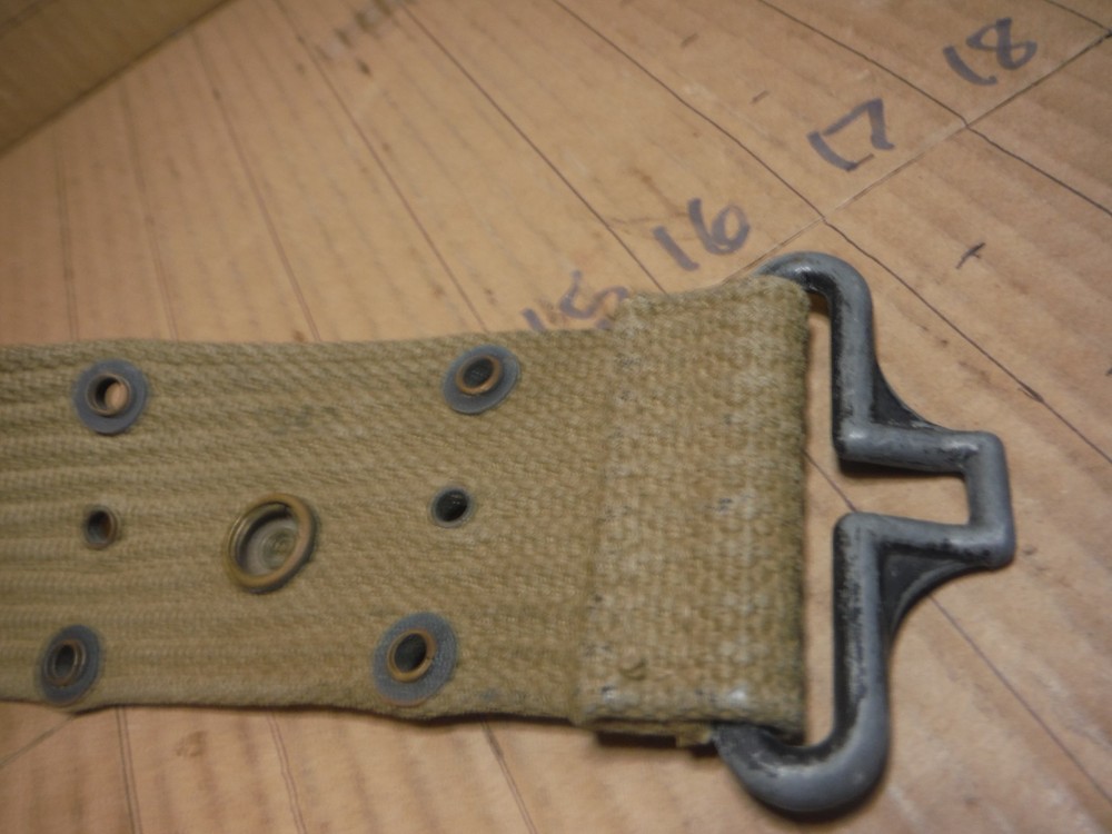 vintage us military belt