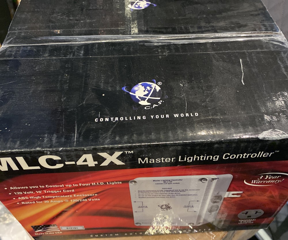 C.A.P MLC-4X Master Lighting Controller 120/240v Type Outlets