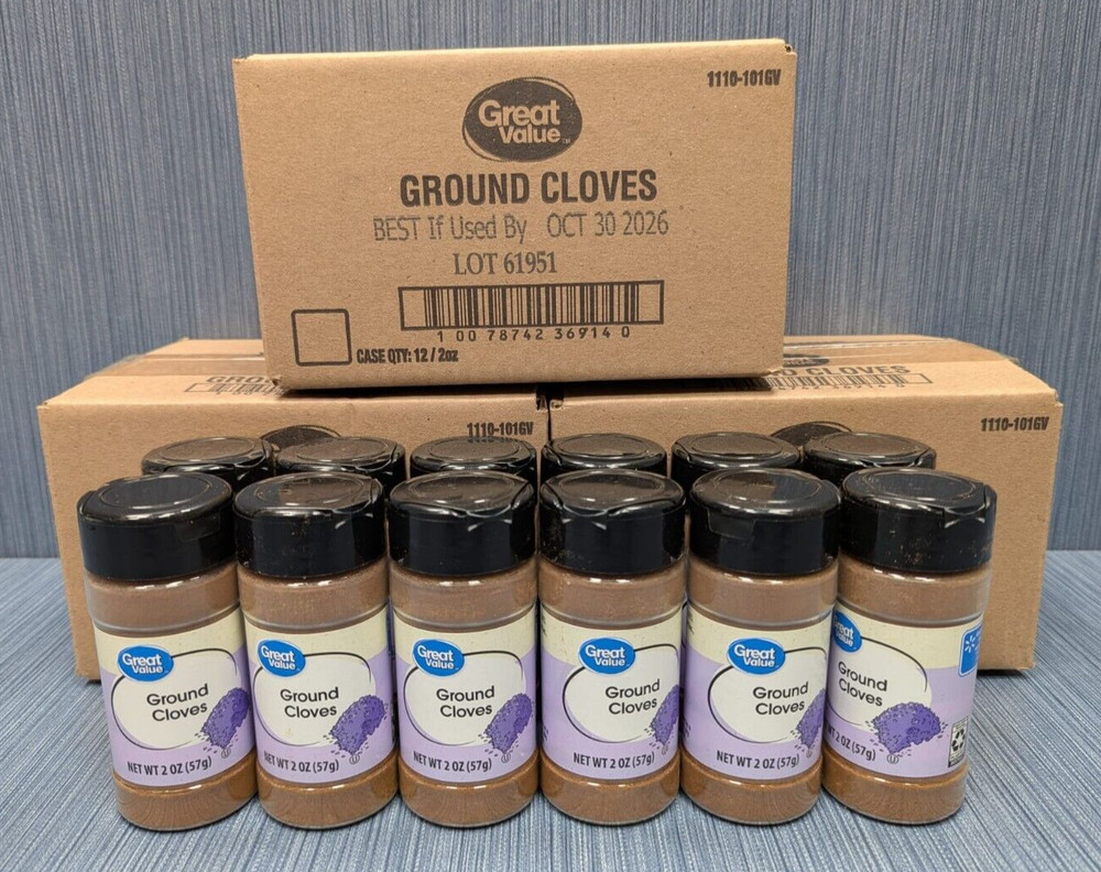 48 Pack of 2 Oz Cloves Ground Great Value