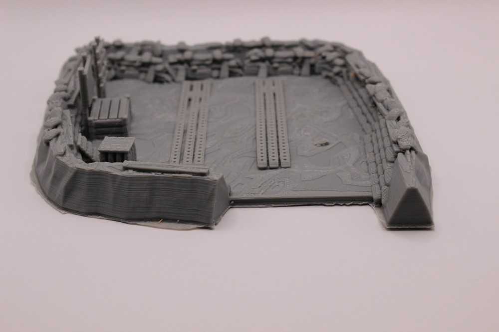 Artillery Gun Pit Vietnam Era Various Scale Available 3D Printed