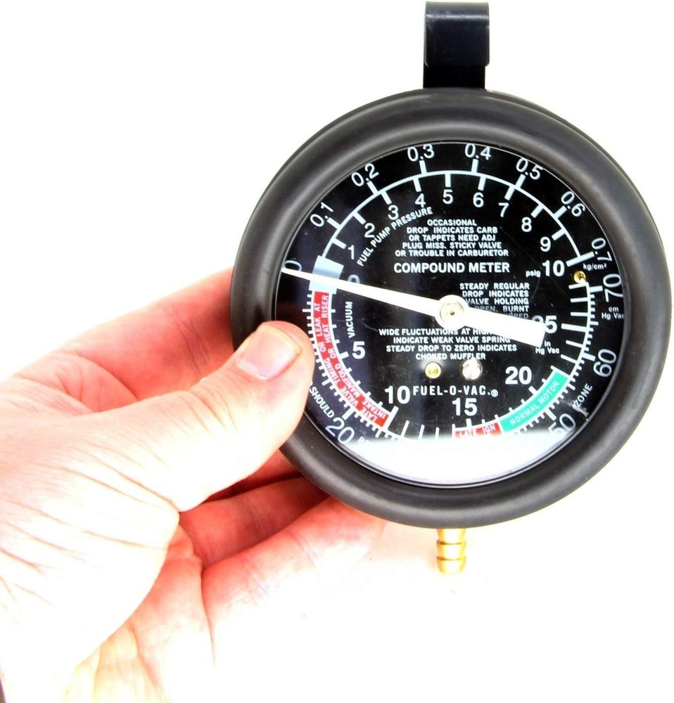 Professional Fuel Pump Tester Gauge Kit for Precise Pressure & Vacuum Testing
