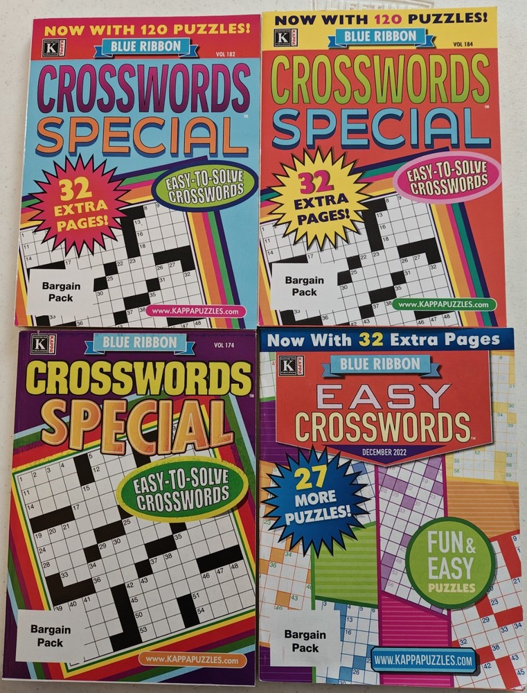 KAPPA Crosswords Special And Dec. 2022 Easy Crosswords
