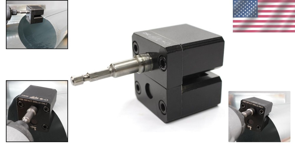 Ergonomic Metal Handle Crimper for Fast Duct Work - C5A2 Impact Driver Accessory