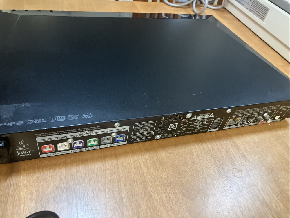 Sony BDV-E2100 Blu-ray/DVD Home Theater System tested Works