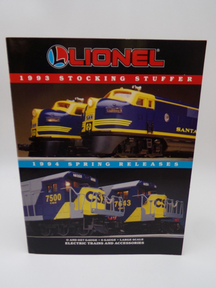 1993/94 Lionel Train Catalog