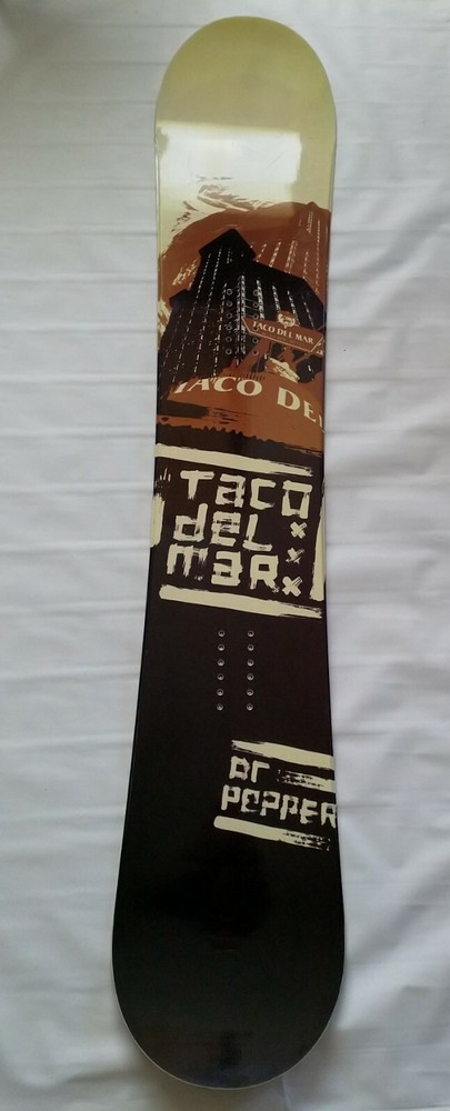 Taco Del Mar snow Board