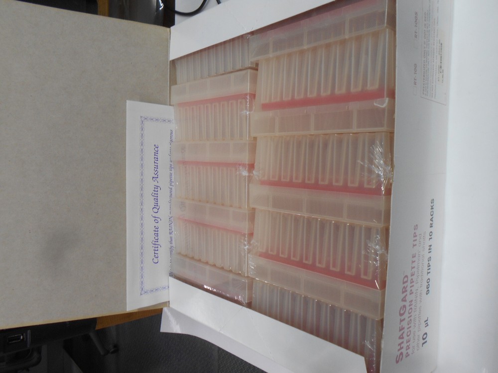 Rainin Precision Pipette Tips RT-10GF 10uL BOX OF 960 TIPS