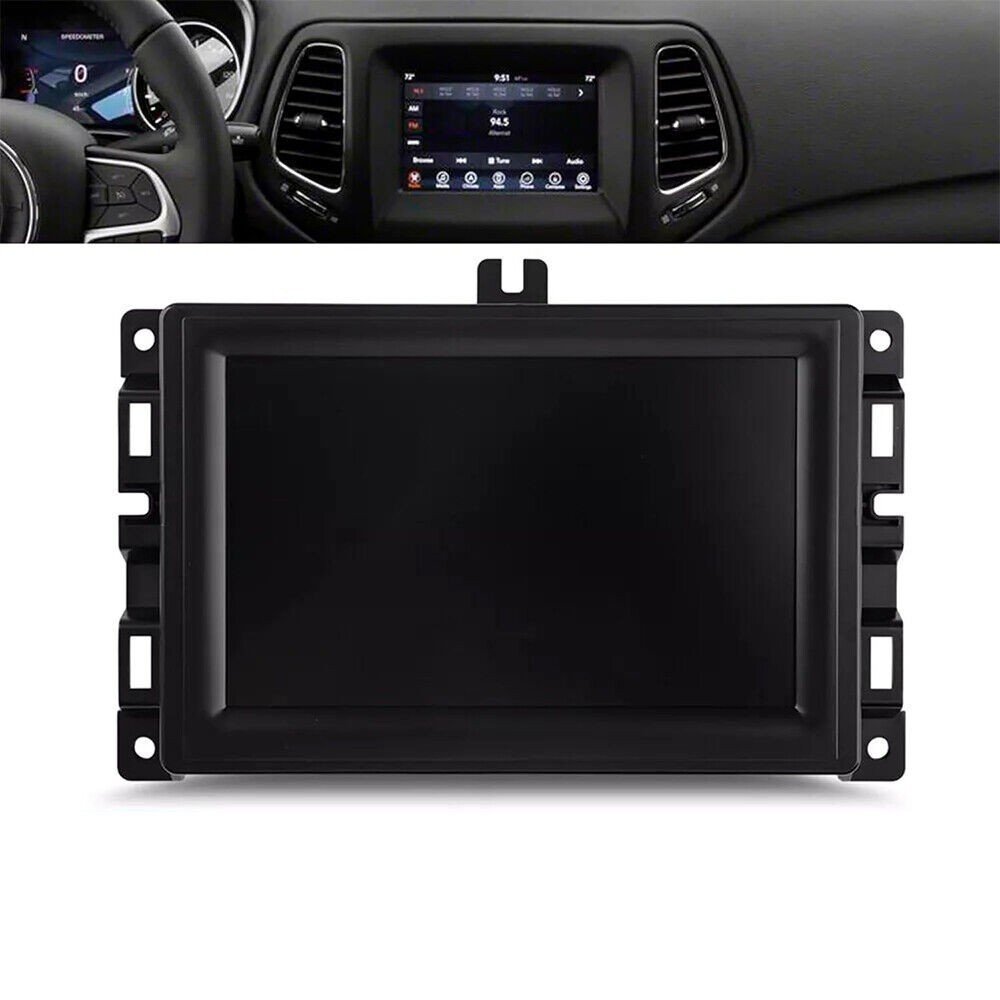 7" LCD Touch Screen w/ Frame For 2017-2020 Jeep Compass Radio Navigation Replace