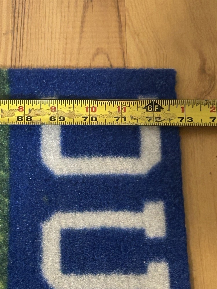 NICE! Practice Collegiate Putting Mat ~ DUKE UNIVERSITY Blue Devils ~ 6' x 17"