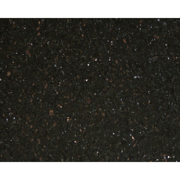 24" x 30" Rectangular All-Weather Granite Restaurant Table Top in Galaxy Black