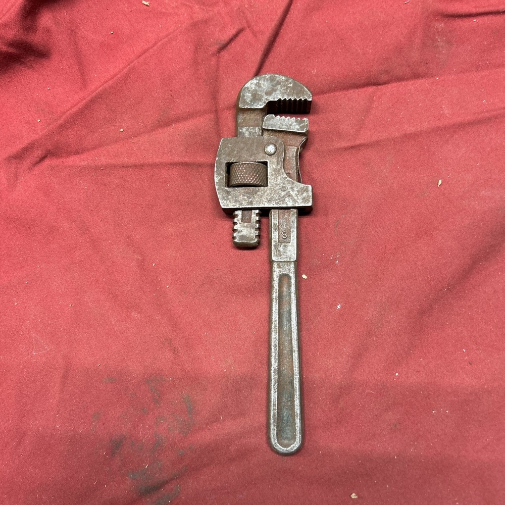 Vintage Worth 8” Pipe Wrench