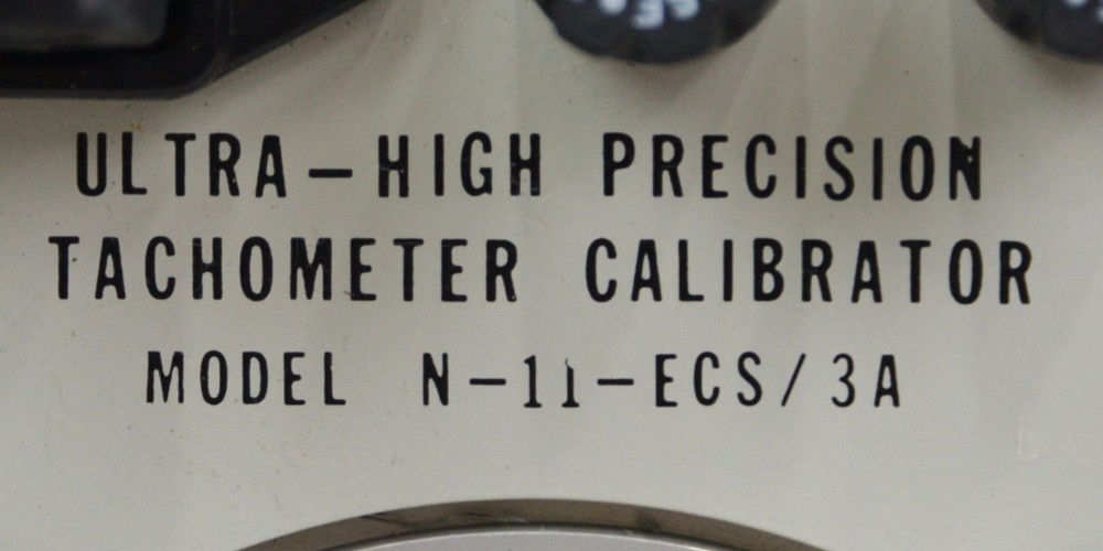 Quantum Dynamics N11ECS/3A Aircraft Tachometer Calibration System