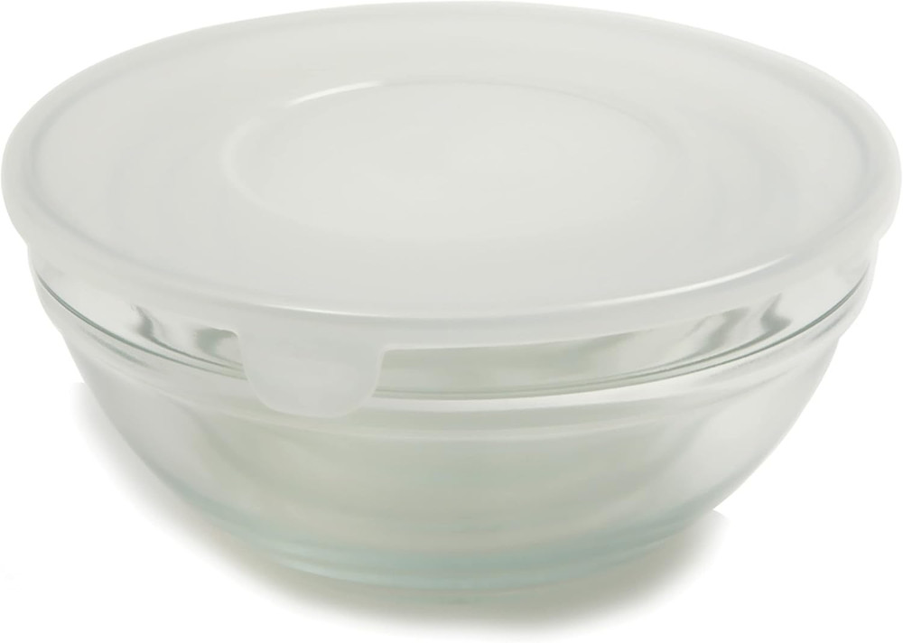10-Piece Nesting Glass Mixing/Storage Bowls with Lids