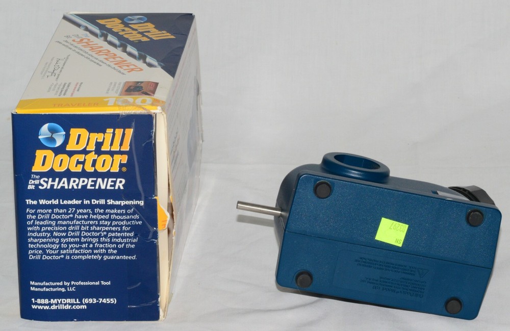 Drill Doctor - drill bit sharpener powered by drill (not included)