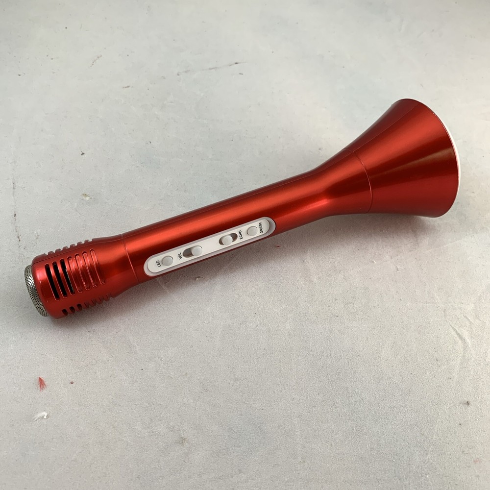 Samsonico Red Karaoke Microphone & Speaker Tested And Working!