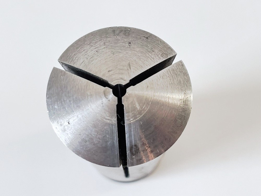 1/8" HARDINGE 5C Round Collet External & Internal Threads USA .125"