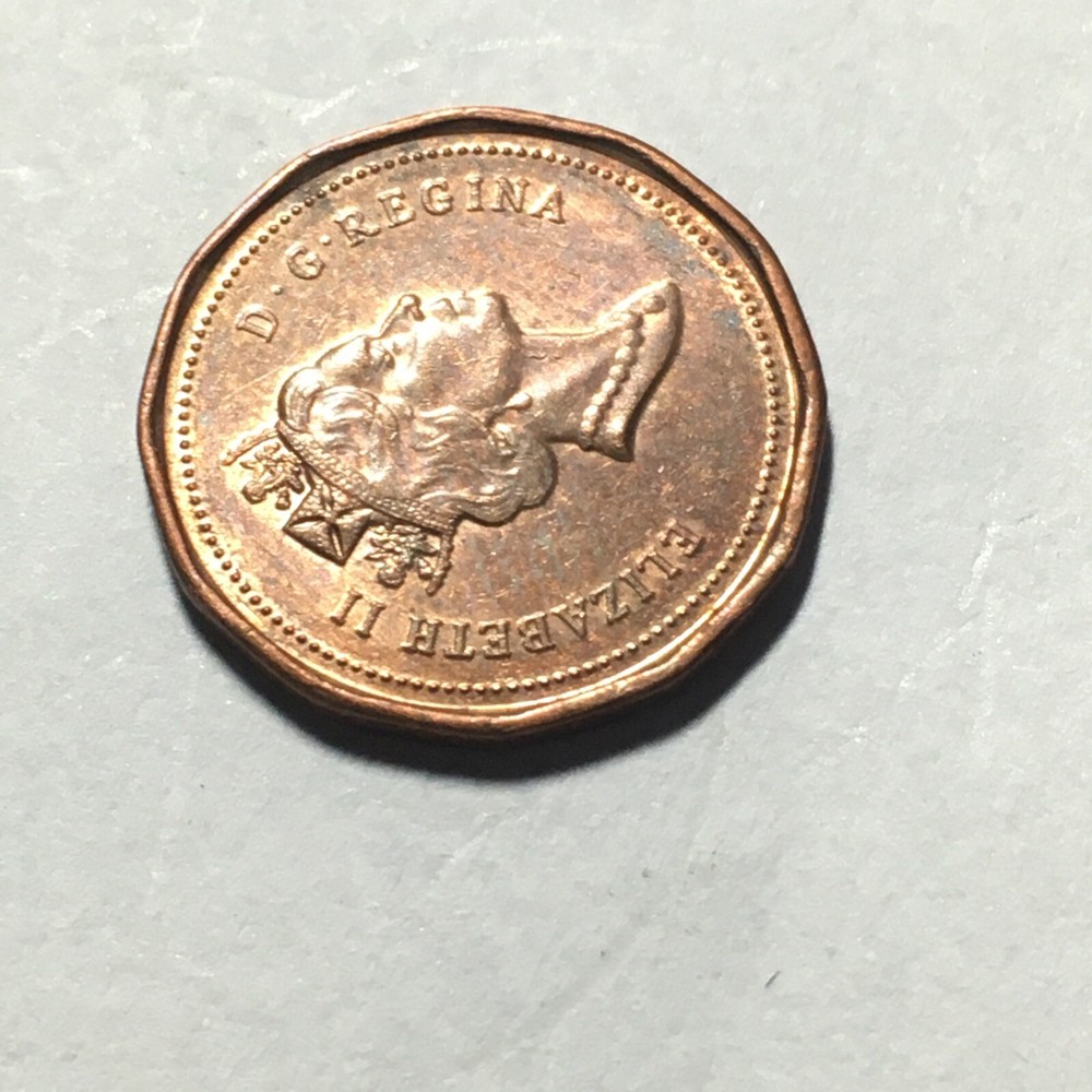 1992 CANADA ONE CENT COIN.