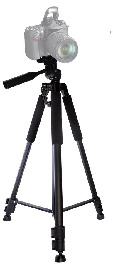 60" Pro Duty Tripod With Case For Nikon D3500