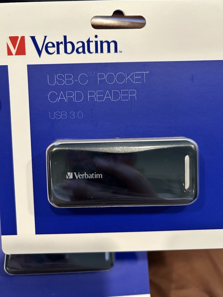 Verbatim USB-C Pocket Card Reader (99236)