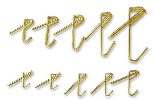 Bulldog Picture Hangers - 10 Pack Assorted Sizes