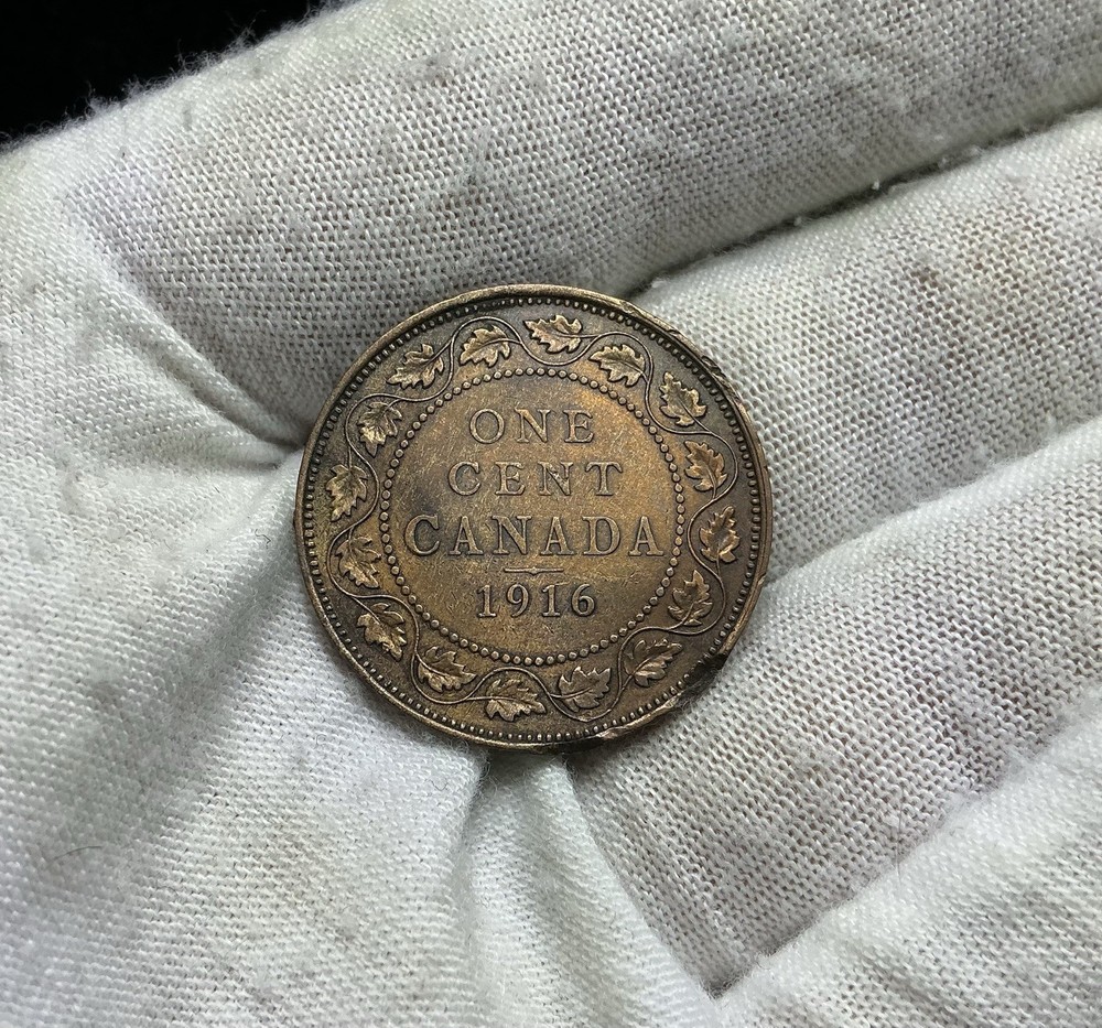 1916 Canada Large Cent J381