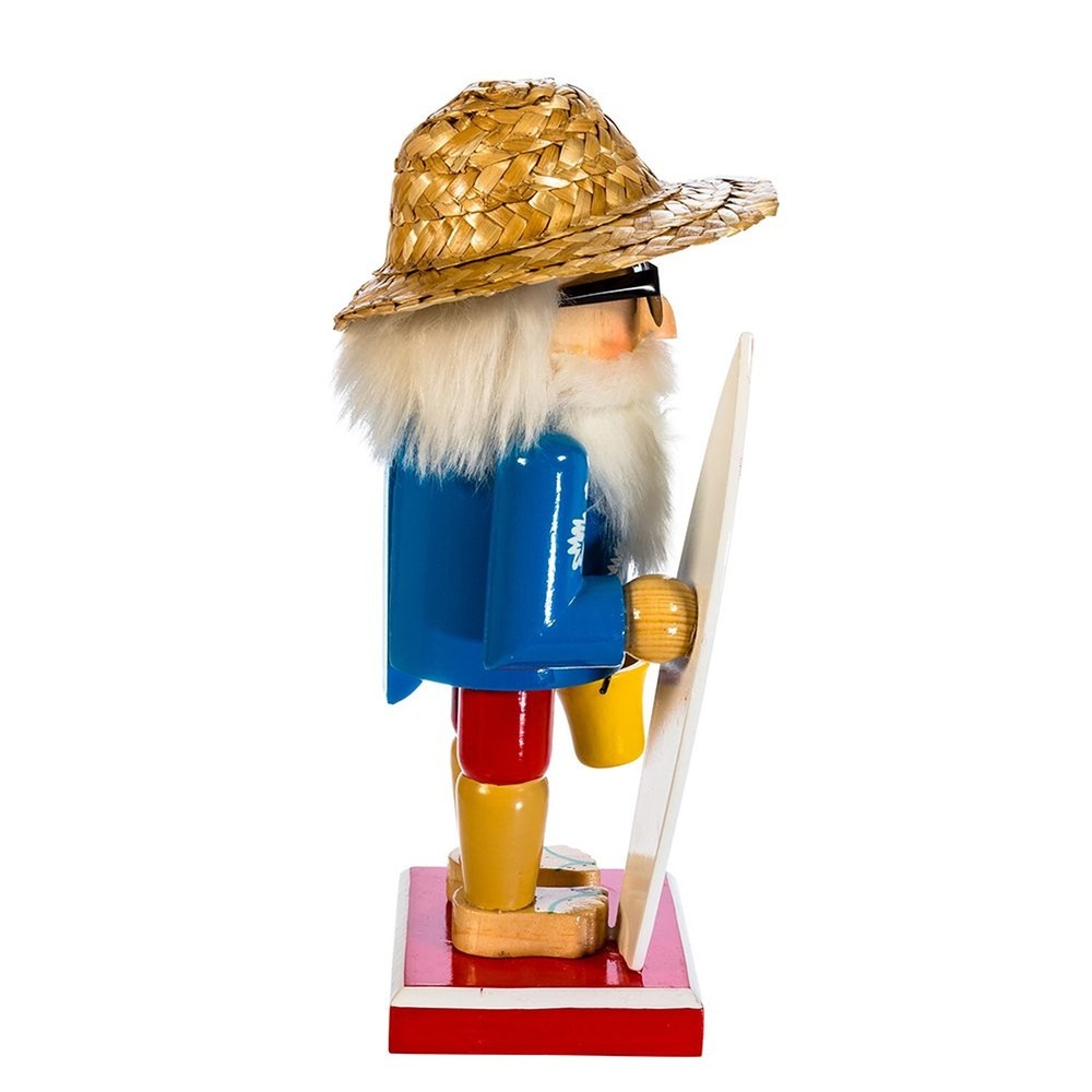 Kurt S. Adler 8" Surfer Santa Nutcracker