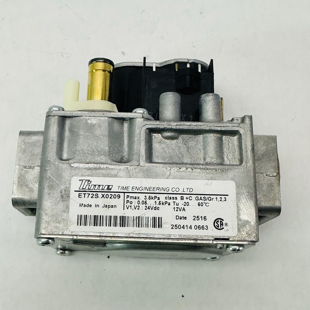 Time Engineering Gas Valve Assembly ET72S.X0209