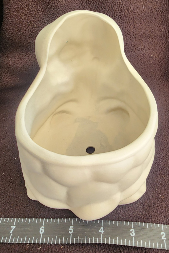 Ready to Paint Ceramic Bisque Turtle Planter