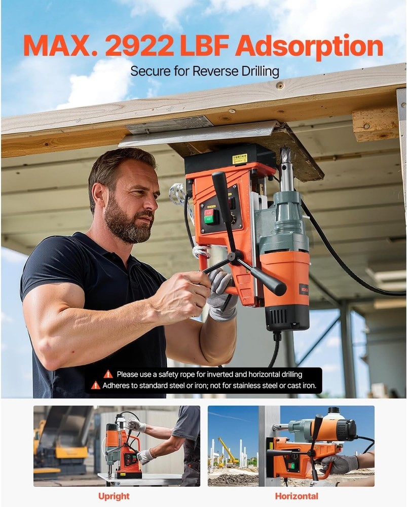 1550W Magnetic Drill Press - 2