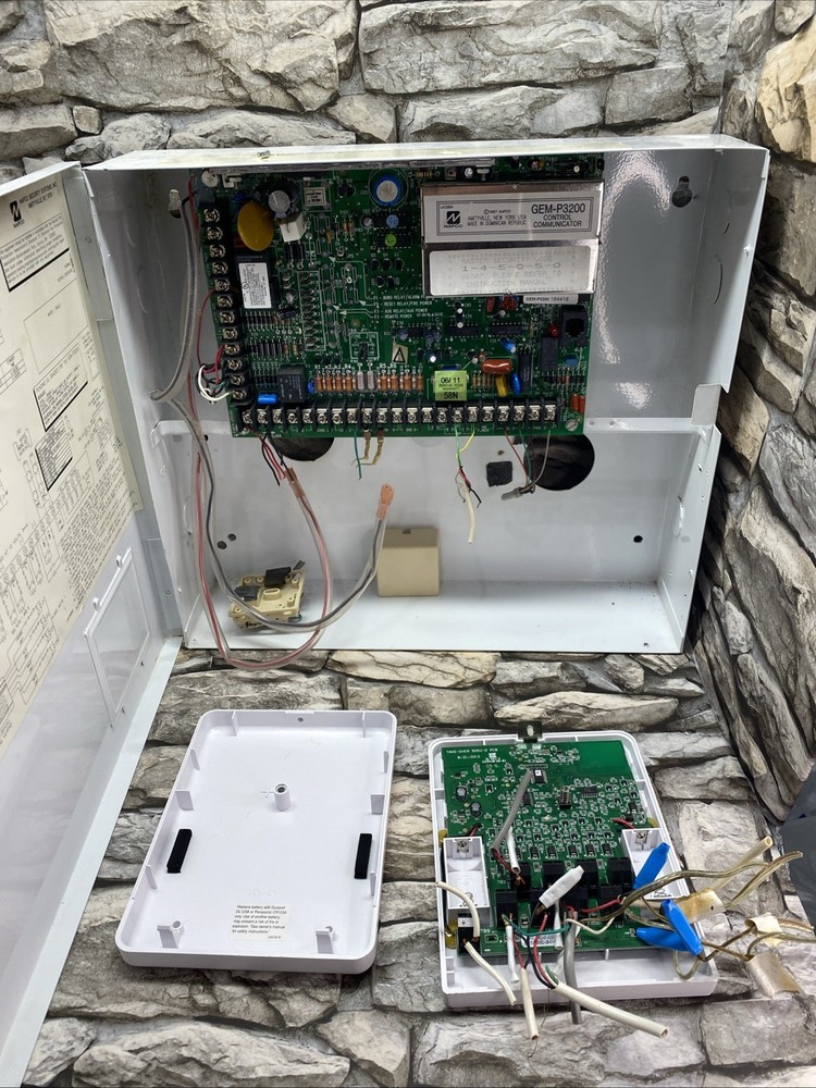 Napco Gemini GEM-P3200 Control Communicator Circuit Board, Enclosure,Transformer