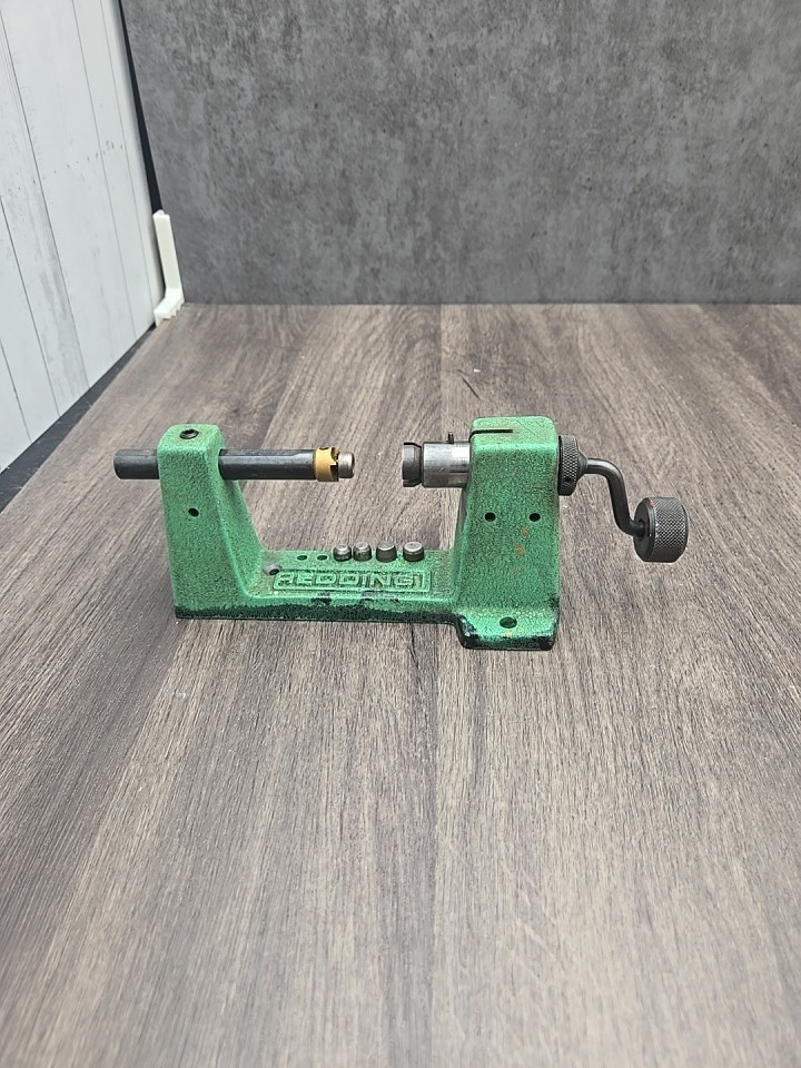 Vintage Redding Reloading Case Trimming Lathe Case Trimmer Tool