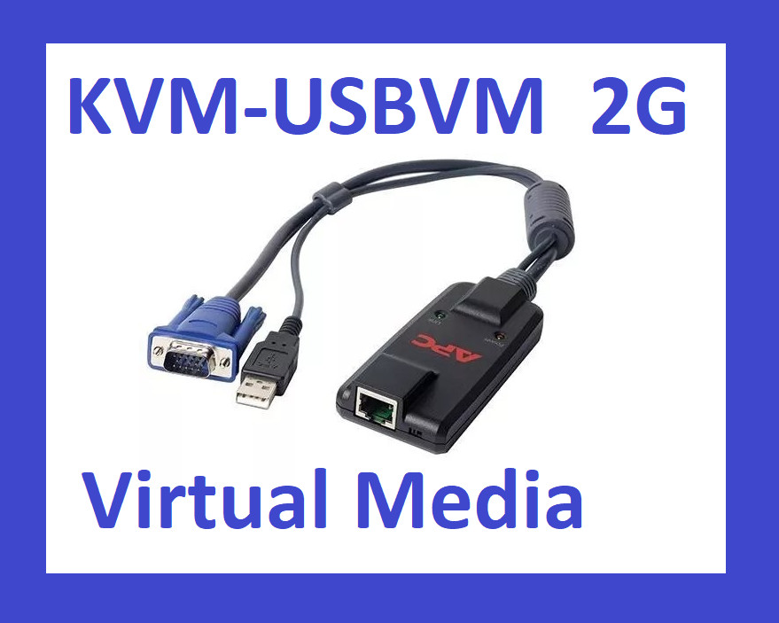 APC KVM-USBVM USB 2G KVM Switch Server with Virtual Media cable module