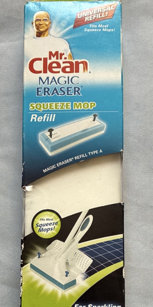 Refill for Mr. Clean Magic Eraser Squeeze Mop Type A Synthetic White Head